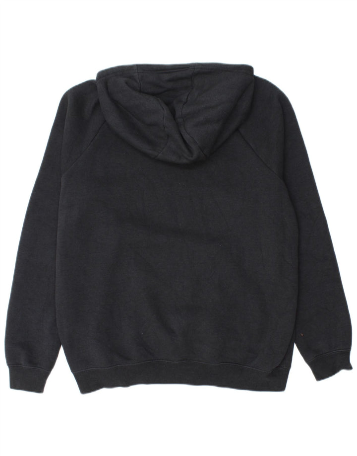NIKE Herren-Kapuzenpullover mit Grafik, mittelschwarz, Baumwolle