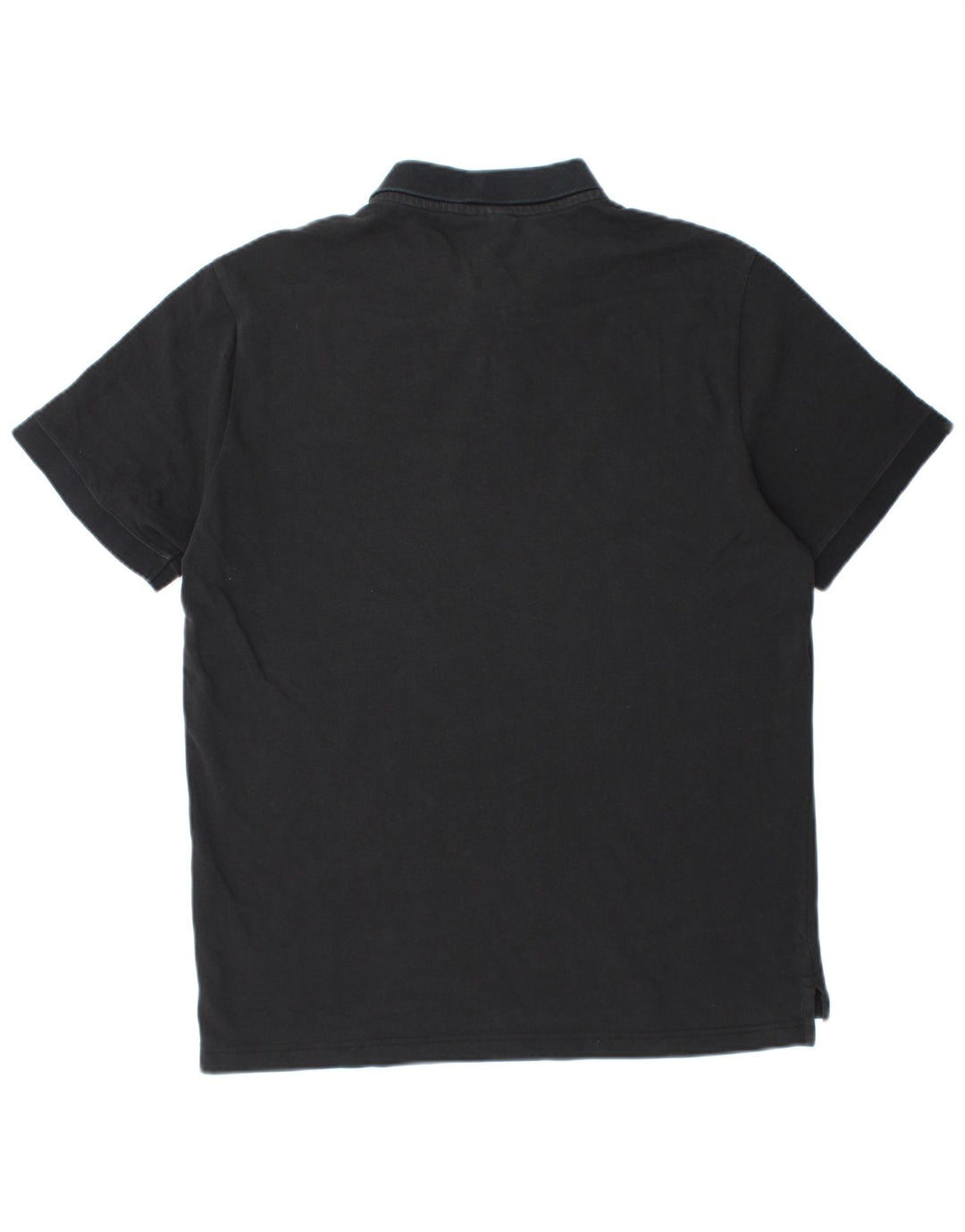Nike Herren-Poloshirt, groß, aus schwarzer Baumwolle