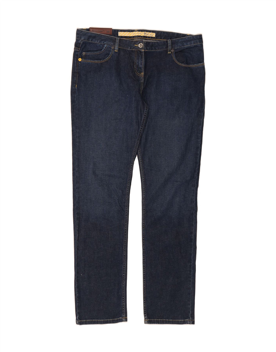 FAT FACE Womens Slim Jeans W38 L34 Navy Blue Vintage Fat Face and Second-Hand Fat Face from Messina Hembry 
