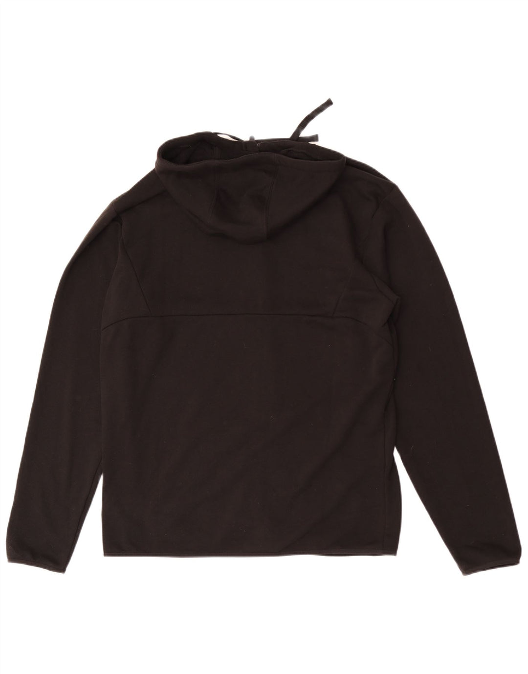 Puma Herren-Kapuzenpullover mit Reißverschluss, groß, schwarze Baumwolle