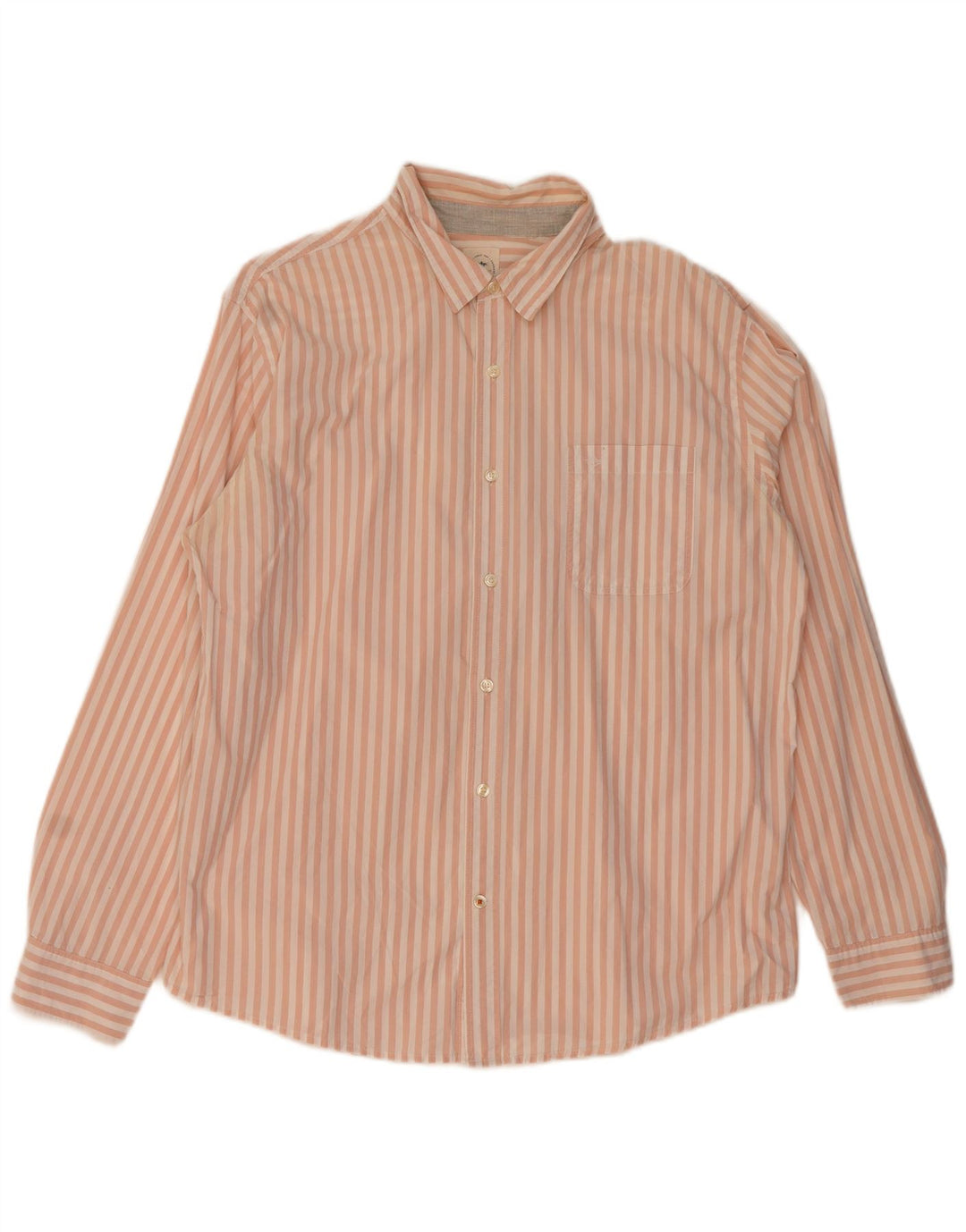 Dockers Herren Slim Fit Hemd XL Rosa gestreift