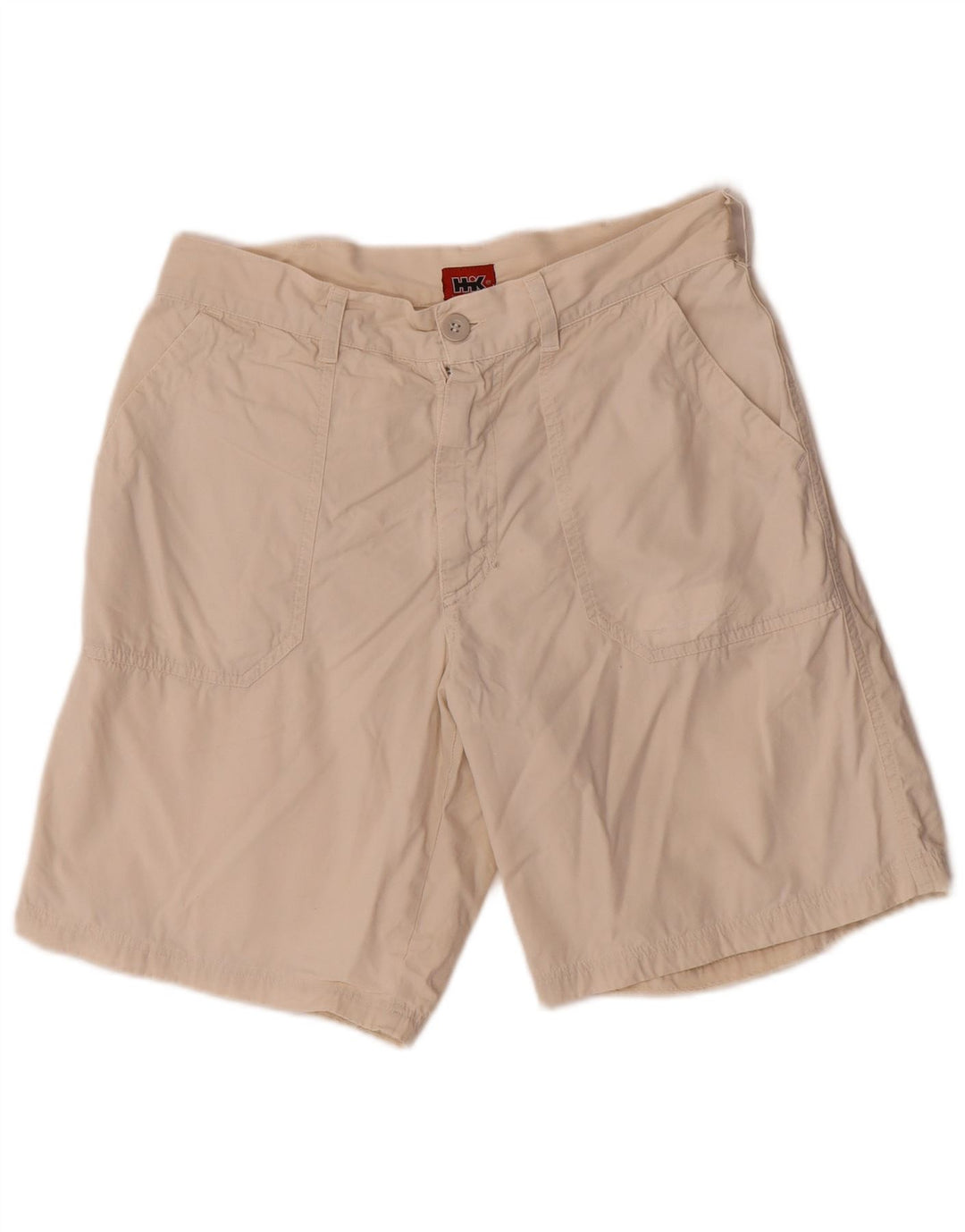 Vintage Herren Chino Shorts IT 46 Small W30 Beige