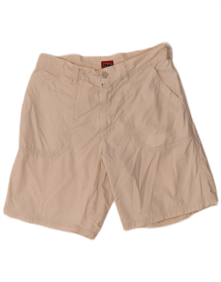 Vintage Herren Chino Shorts IT 46 Small W30 Beige