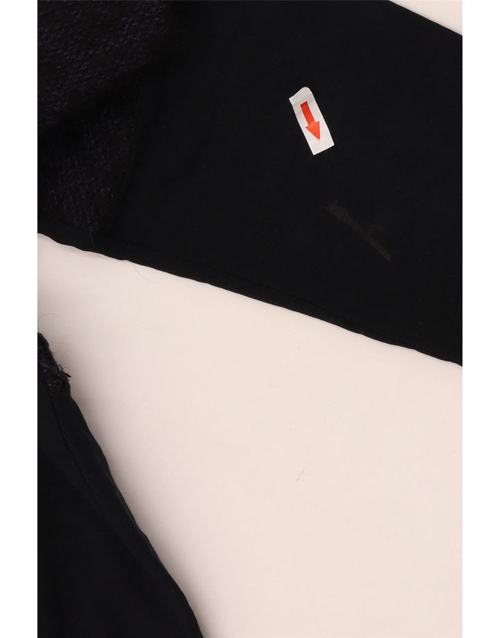 Zara Herren-Pullover mit Rundhalsausschnitt, Größe S, Marineblau, Farbblock