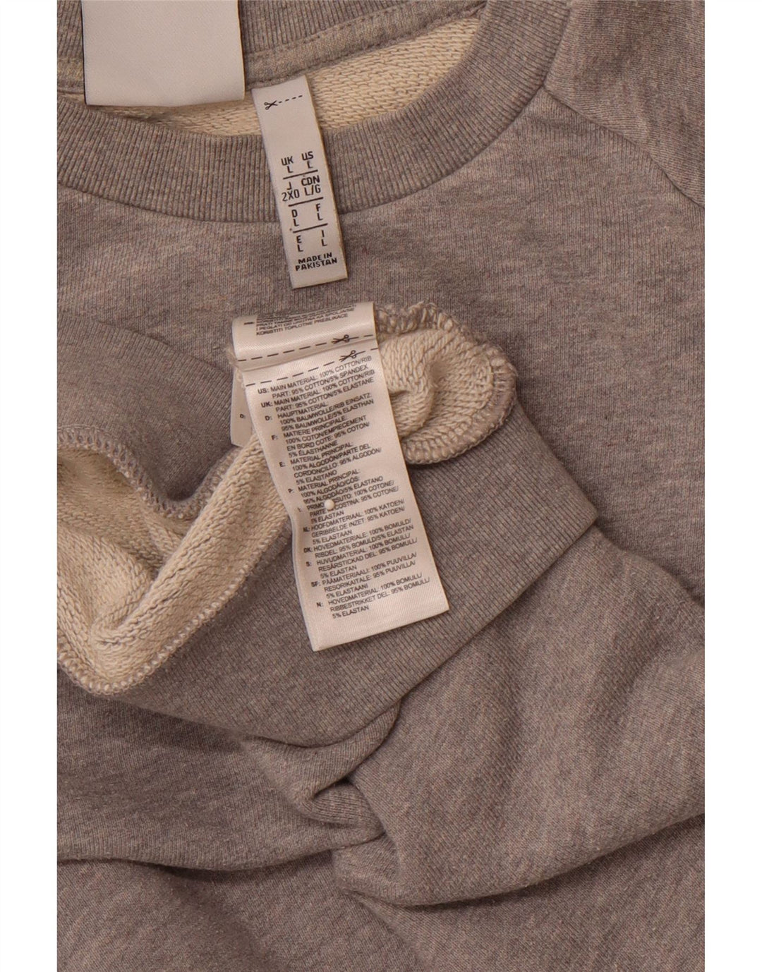 ADIDAS Herren Grafik-Sweatshirt-Pullover, große graue Baumwolle