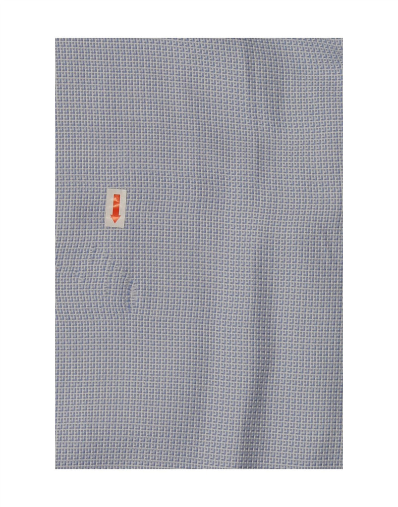 ETRO Mens Milano Shirt Size 44 XL Blue Geometric Cotton Vintage Etro and Second-Hand Etro from Messina Hembry 