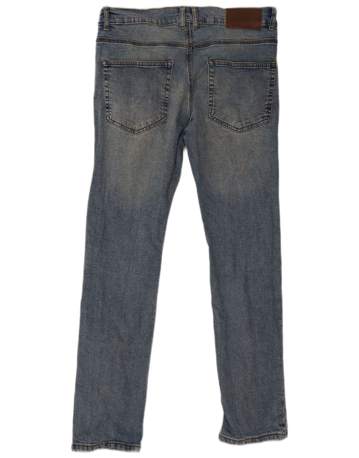 French Connection Slim-Jeans für Herren, W32, L32, blaue Baumwolle