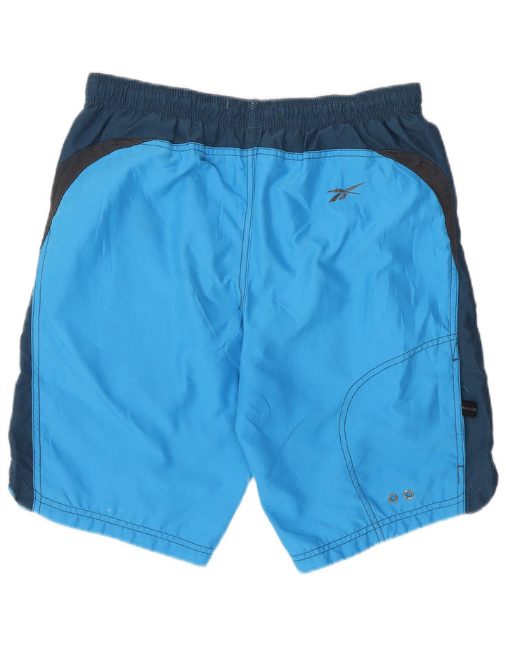 Reebok Herren Graphic Sport Shorts XS Blau Farbblock