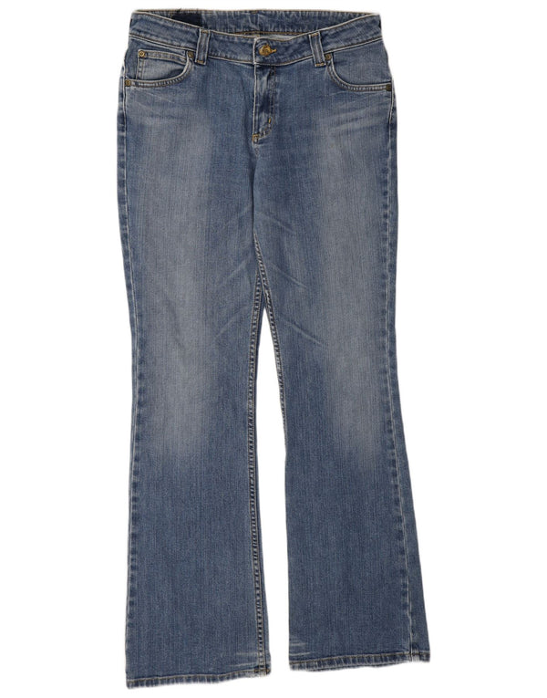 Lee Damen Desoto Bootcut Jeans W33 L33 Blaue Baumwolle