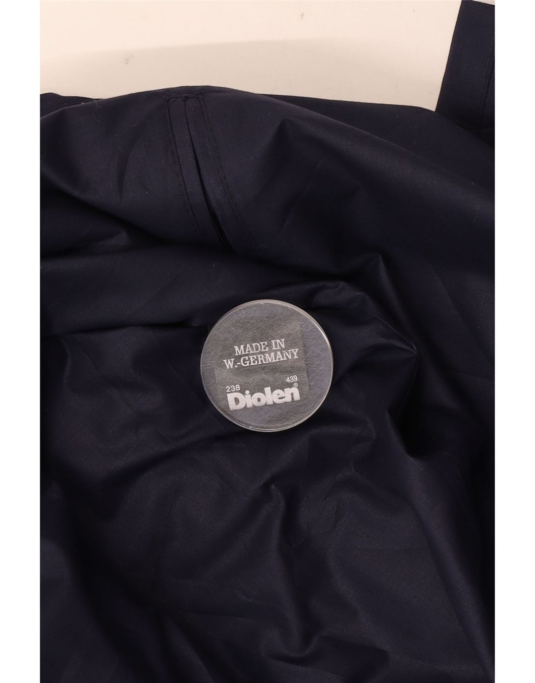 Diolen Herren Trenchcoat UK 38 Mittel Marineblau Polyester