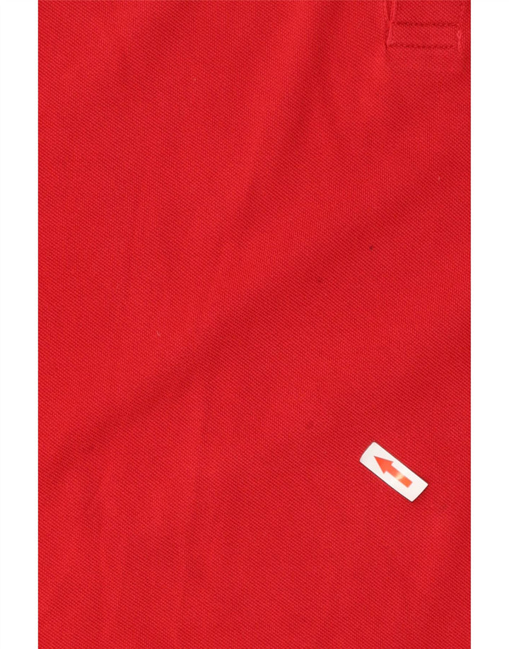 Puma Herren Poloshirt XL Rot Baumwolle