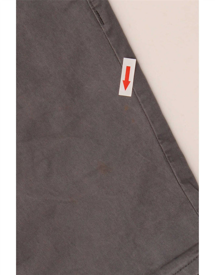 Marks & Spencer Herren-Freizeitshorts W32 mittelgraue Baumwolle