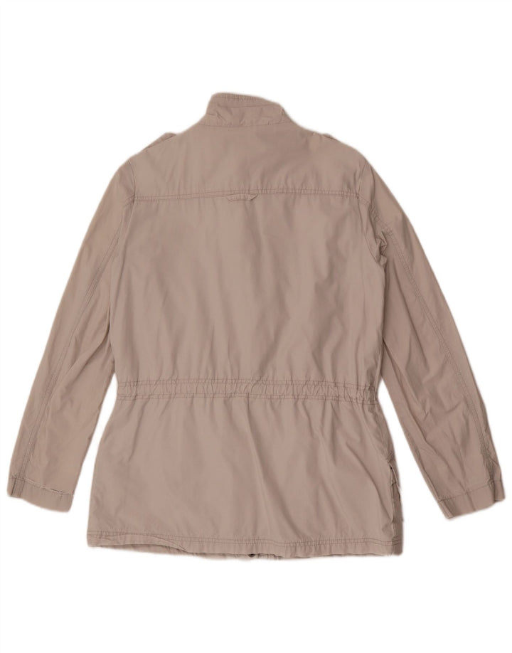 Zara Damen Militärjacke UK 10 Small Off White