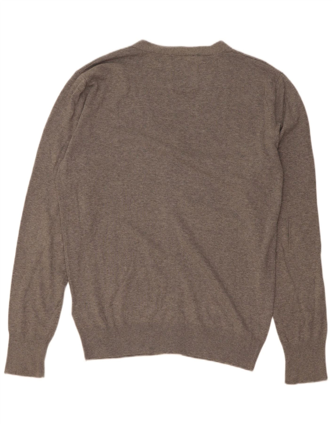 Diesel Herren-Cardigan-Pullover XL aus grauer Baumwolle