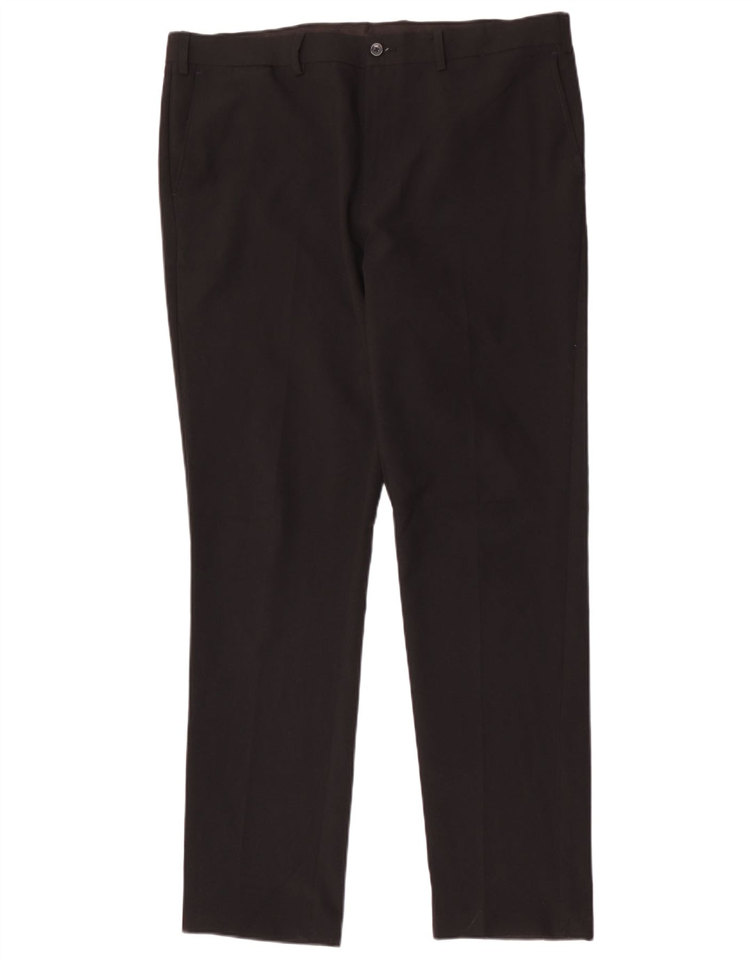 Marks & Spencer Herren Slim Chinohose W38 L33 Schwarz Polyester