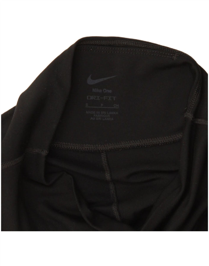 Nike Damen Dri Fit Leggings UK 8 Small Schwarz