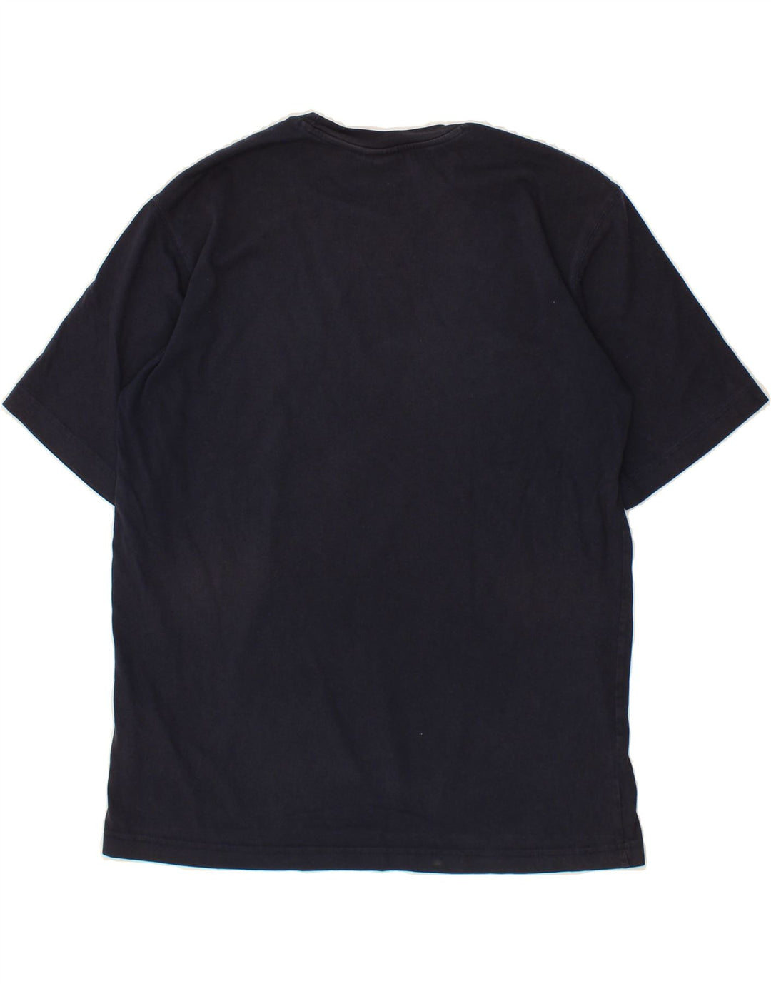 CHAMPION Mens Graphic T-Shirt Top Small Navy Blue Cotton Vintage Champion and Second-Hand Champion from Messina Hembry 