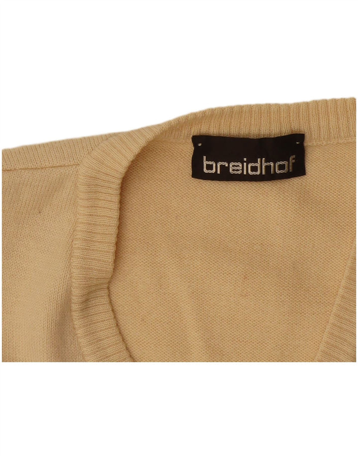 Breidhof Herren Weste Tank Top Large Beige