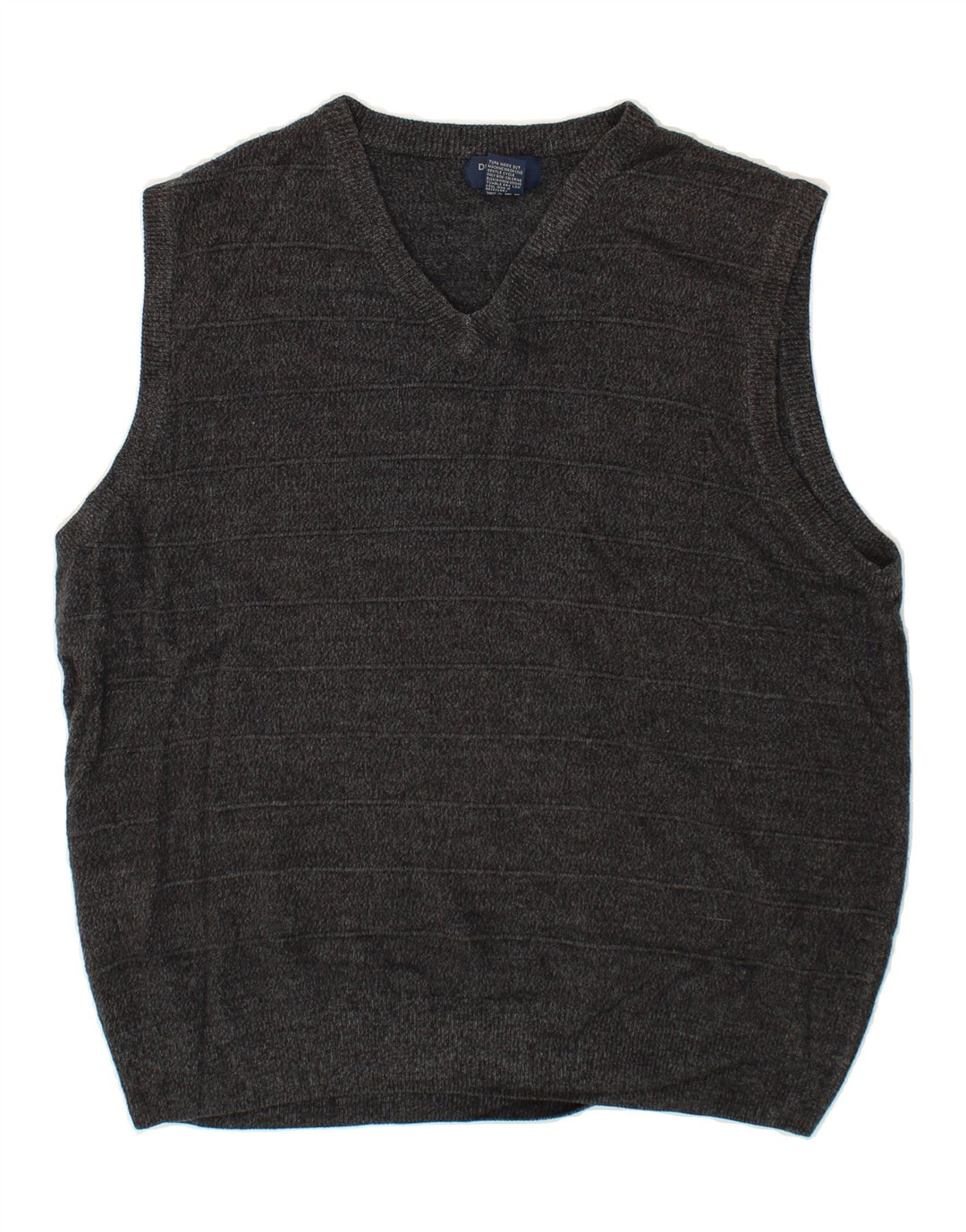 DOCKERS Mens Vest Tank Top Large Grey Flecked Acrylic Vintage Dockers and Second-Hand Dockers from Messina Hembry 