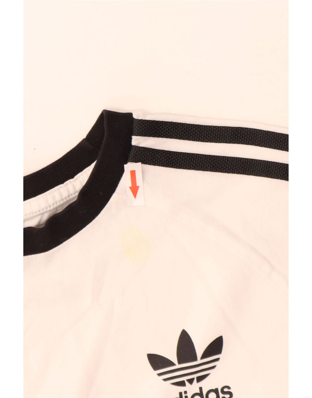 Adidas T-Shirt für Jungen, 7–8 Jahre, weiße Baumwolle