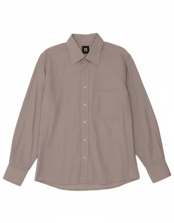 ROCCOBAROCCO Mens Shirt Medium Grey