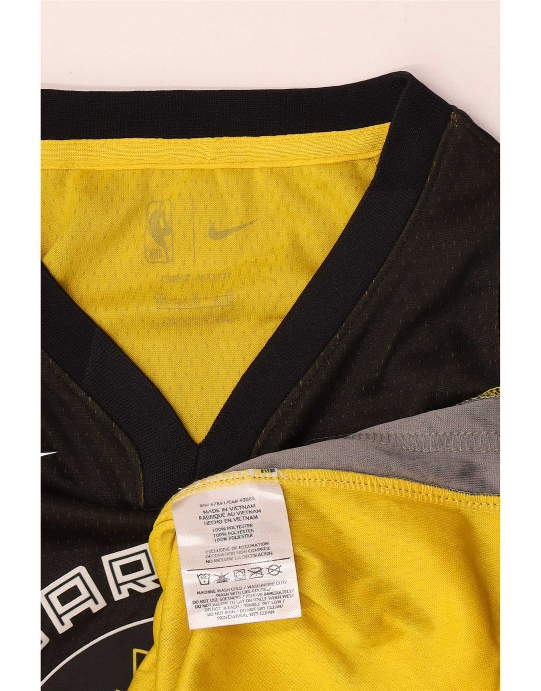 Nike Jungen Golden State Warriors Graphic Vest Top 10–11 Jahre Medium Schwarz