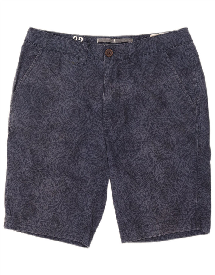 Fat Face Herren-Chino-Shorts, W32, mittelgroß, marineblau, geblümt, Baumwolle