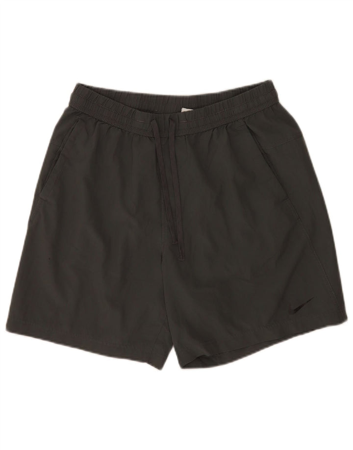 Nike Herren Dri Fit Sportshorts Mittelgraues Polyester
