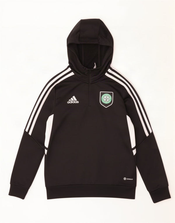 Adidas Jungen Graphic Hoodie Pullover 13-14 Jahre Schwarz