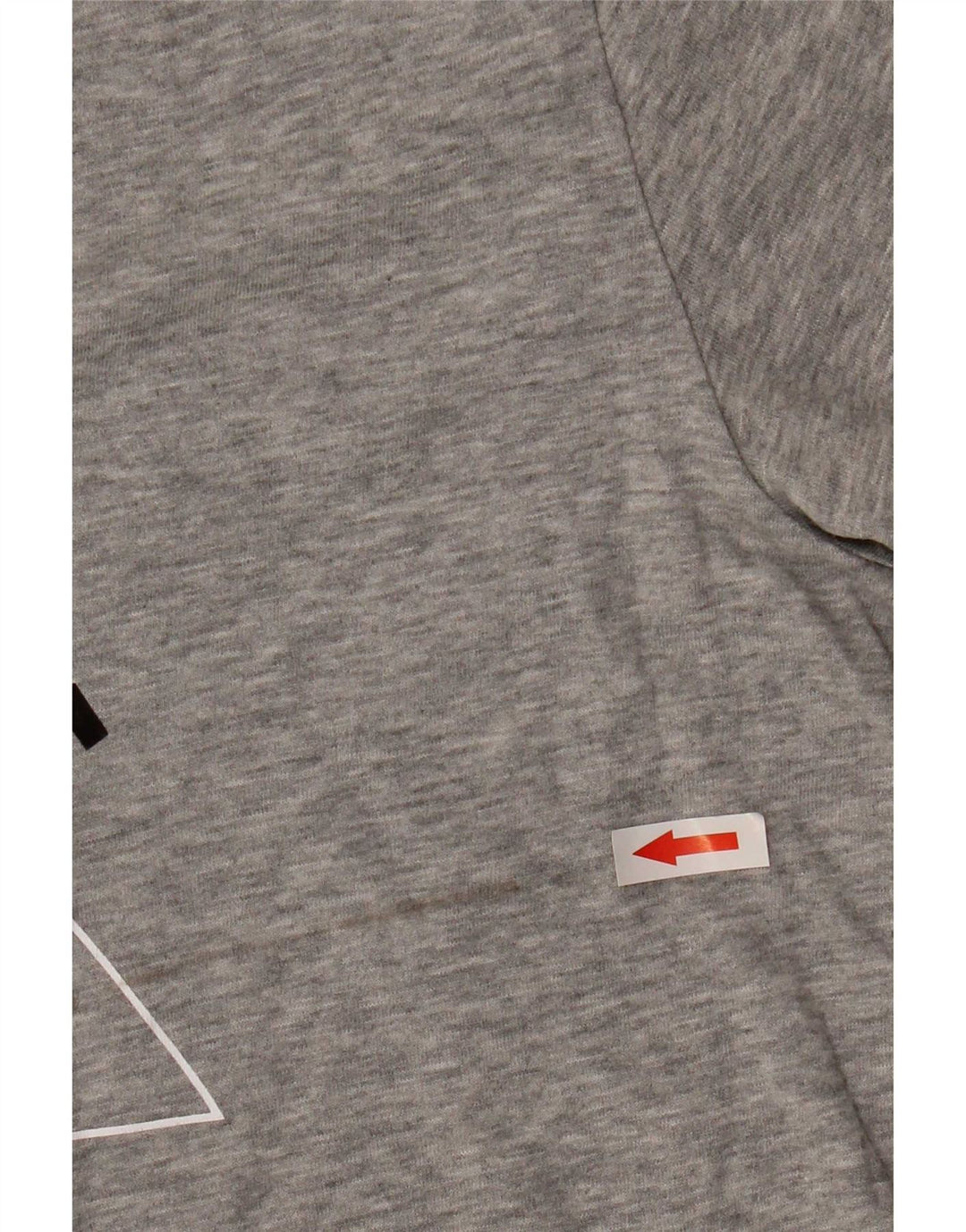 Nike Herren-T-Shirt mit Grafik, Größe L, aus grauer Baumwolle
