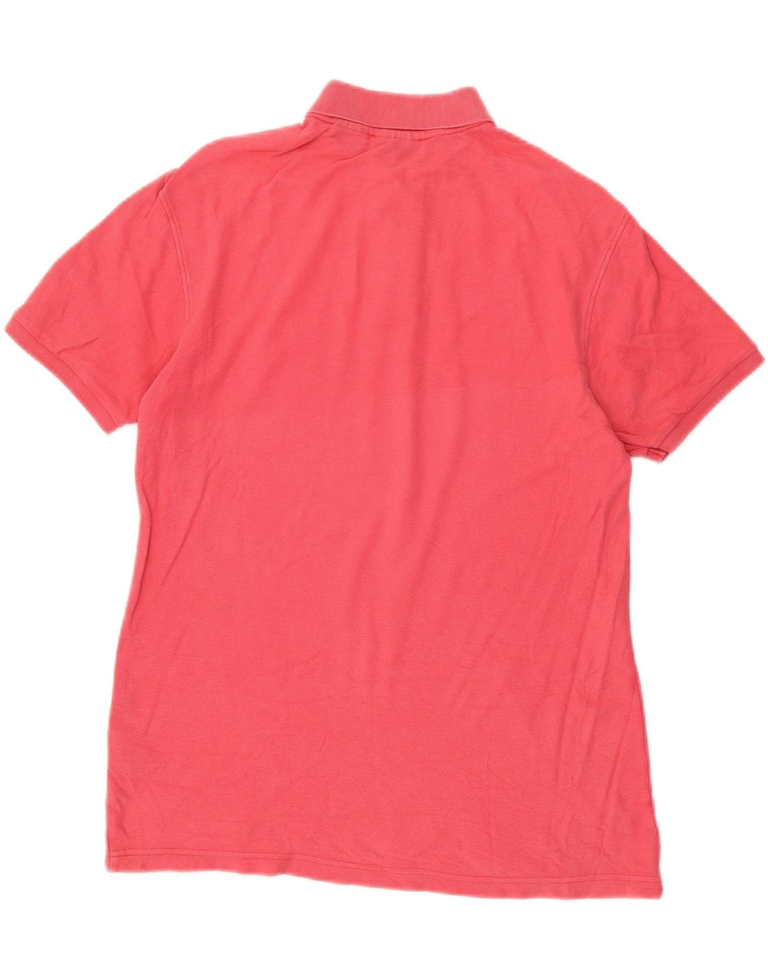 FILA Herren Poloshirt Small Rosa Baumwolle