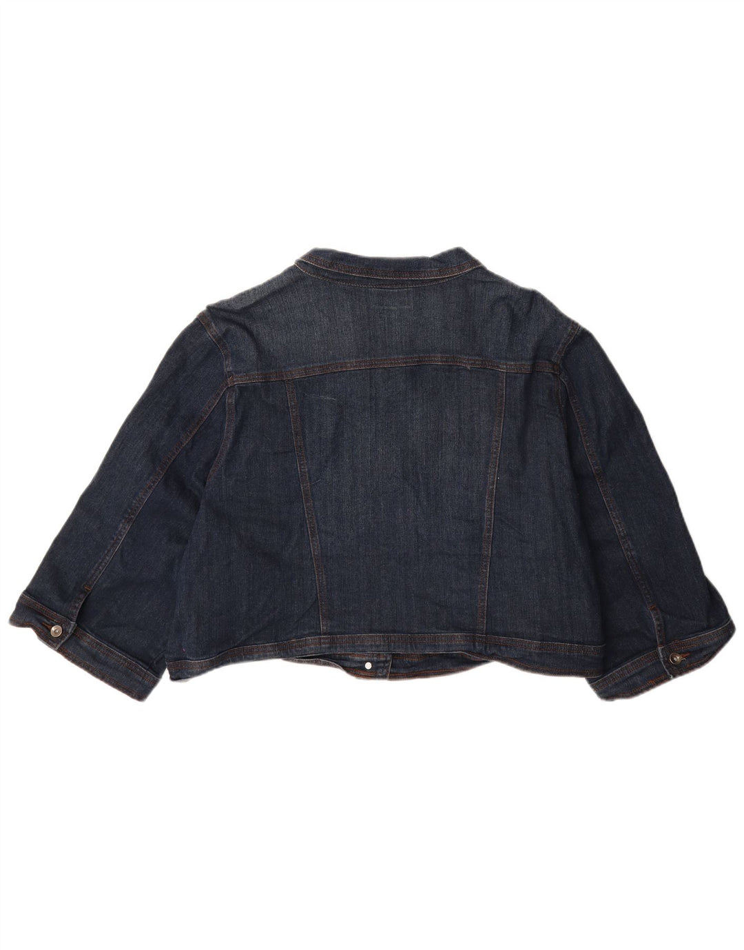 Autograph Damen Jeansjacke UK 18 XL Marineblau Baumwolle