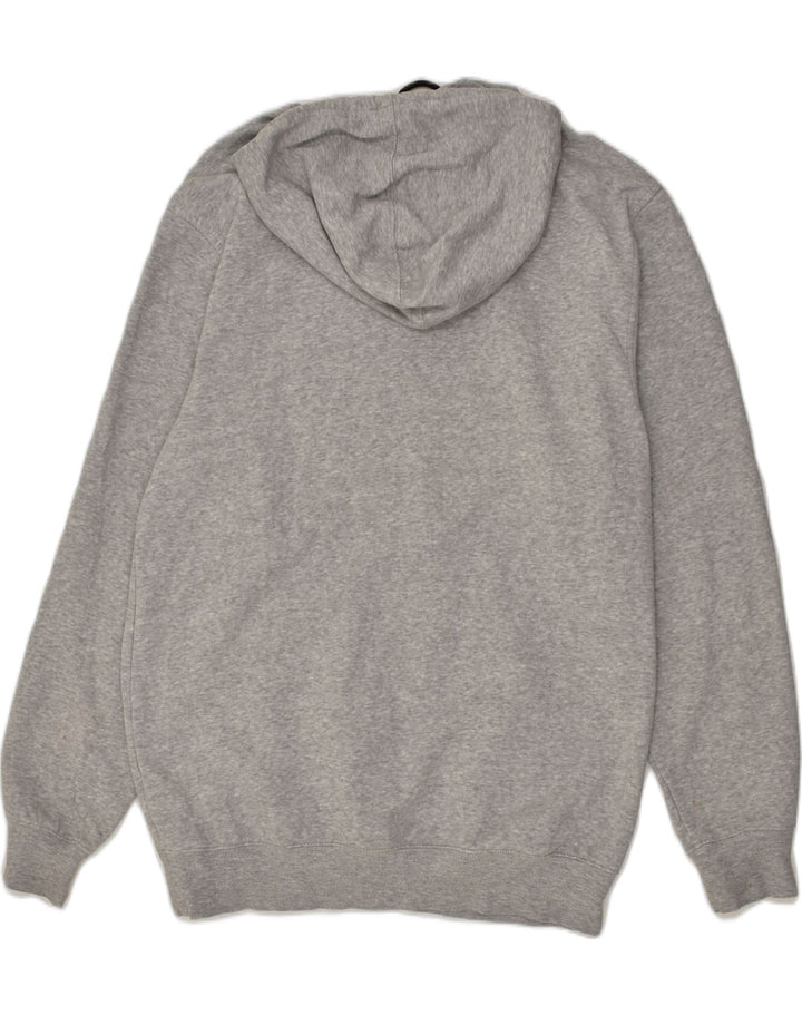 ADIDAS Mens Graphic Hoodie Jumper Medium Grey Cotton | Vintage Adidas | Thrift | Second-Hand Adidas | Used Clothing | Messina Hembry 