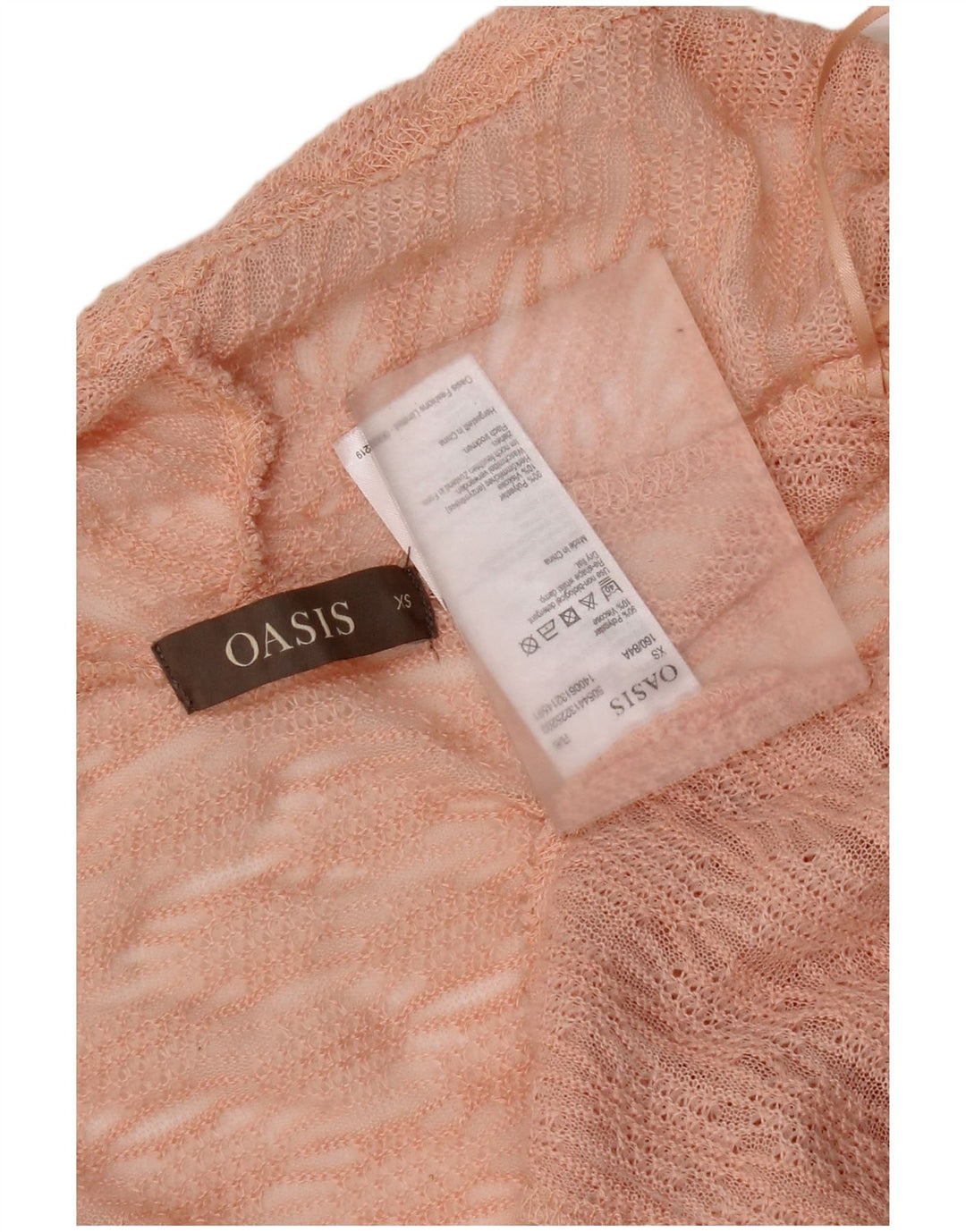 Oasis Damen-Strickjacke, übergroß, offen, Gr. 6, XS, Rosa, Polyester