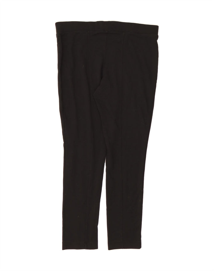 MOSSIMO Womens Slim Casual Trousers Large W34 L28 Black Polyester Vintage Mossimo and Second-Hand Mossimo from Messina Hembry 