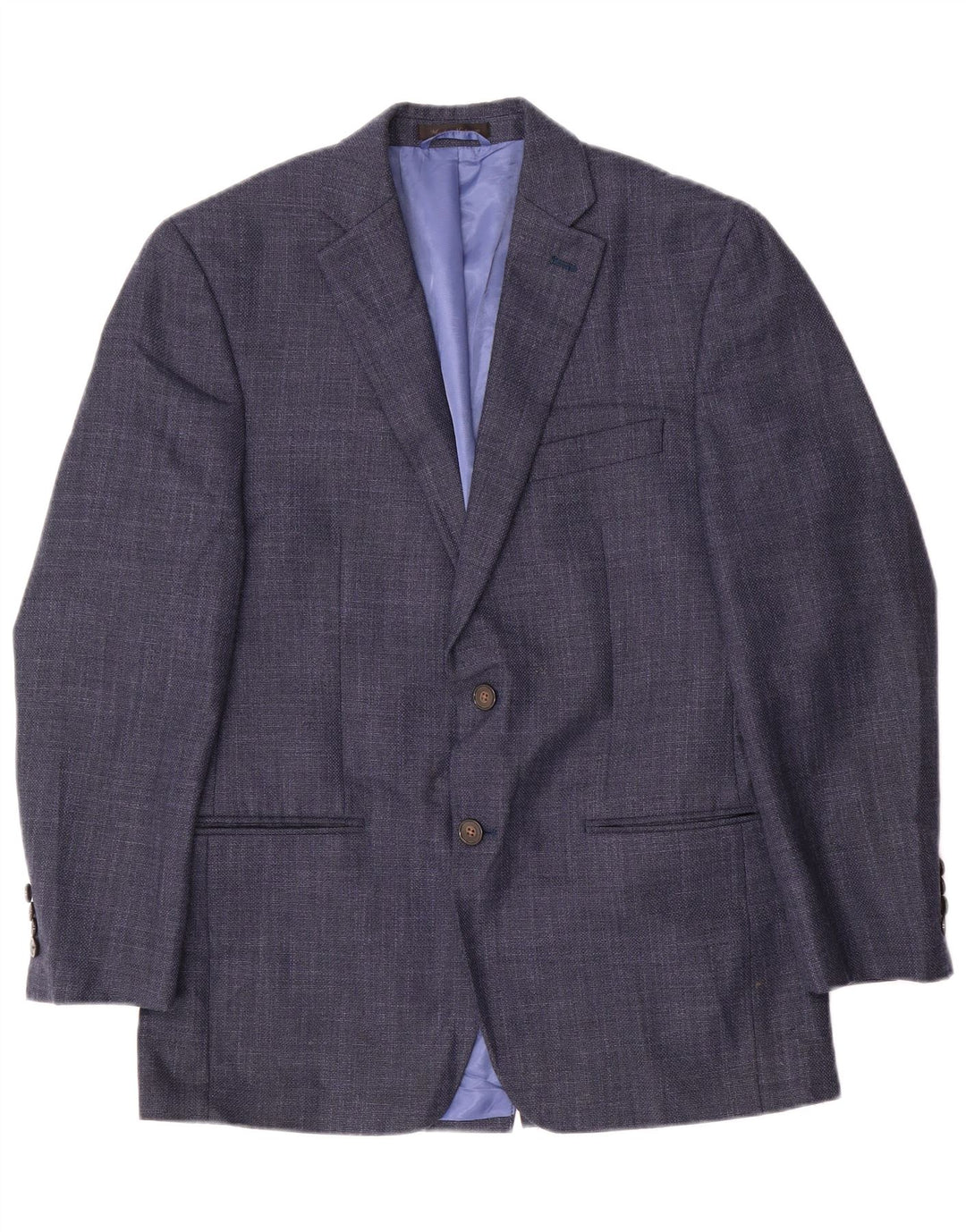 CHAPS Herren-Blazerjacke mit 2 Knöpfen, UK 38, Mittelmarineblau, Polyester