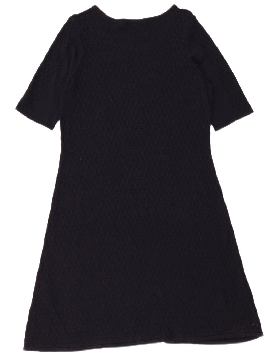 Marks & Spencer Damen A-Linien-Kleid UK 16 Large Marineblaue Viskose