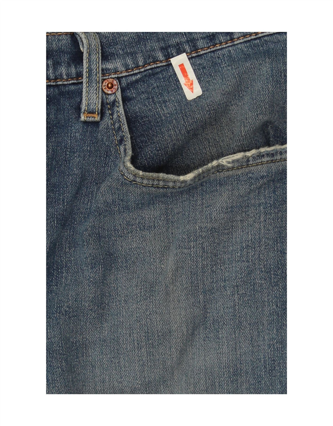 Levi's Herren 502 Tapered Jeans W34 L32 Blaue Baumwolle