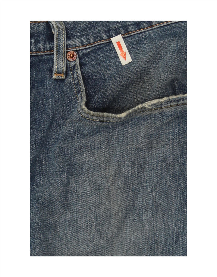 Levi's Herren 502 Tapered Jeans W34 L32 Blaue Baumwolle