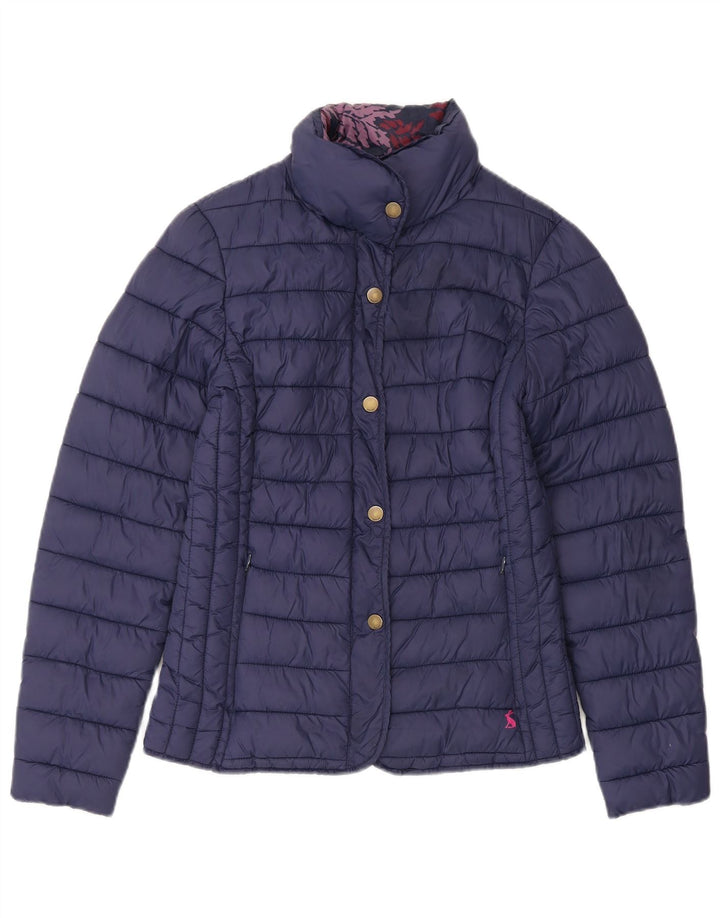 Joules Damen Wattierte Jacke UK 6 XS Marineblau Polyester