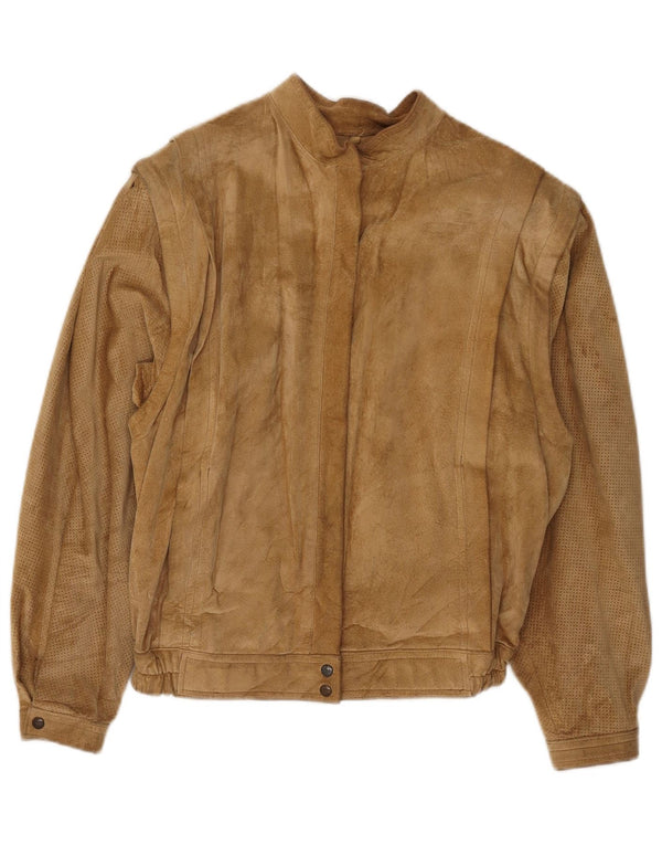 Skinni Damen Wildlederjacke IT 48 XL Beige
