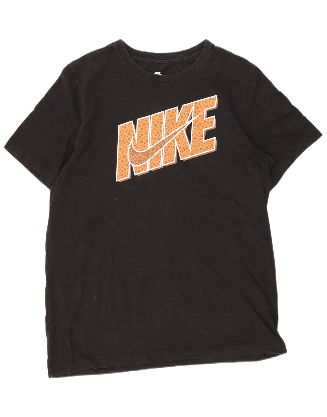 Nike Herren-T-Shirt mit Grafik, groß, aus schwarzer Baumwolle