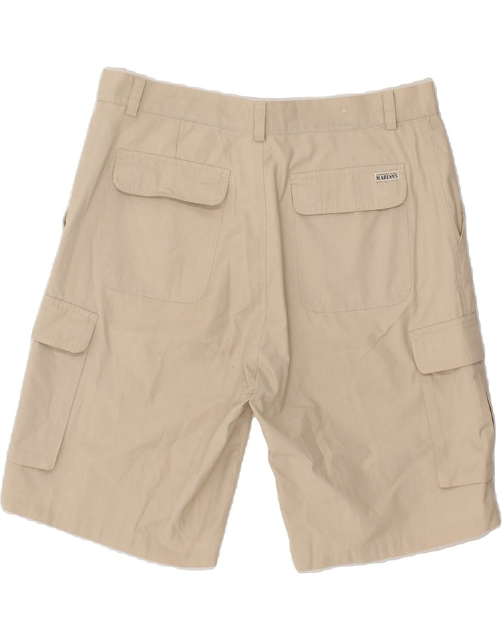 VINTAGE Mens Cargo Shorts W36 Large  Beige Vintage Vintage and Second-Hand Vintage from Messina Hembry 