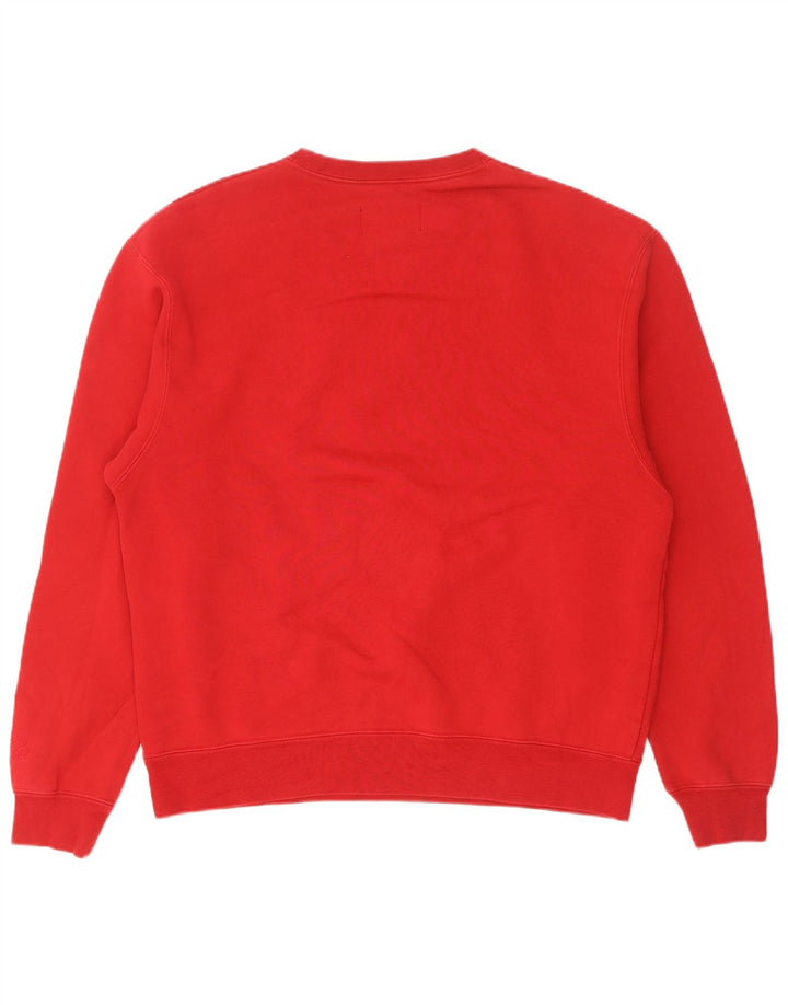 Jordan Herren-Sweatshirt-Pullover aus mittelroter Baumwolle