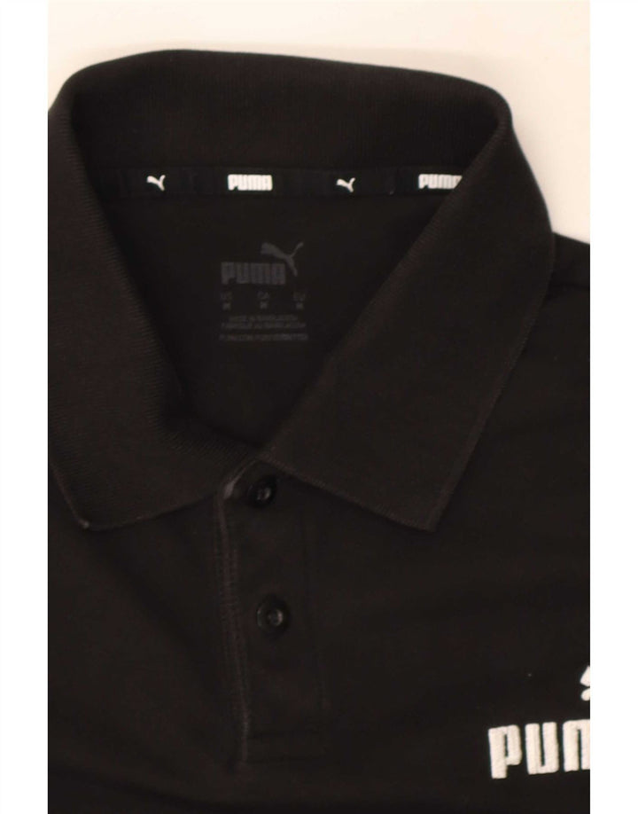 Puma Herren Poloshirt Medium Schwarz