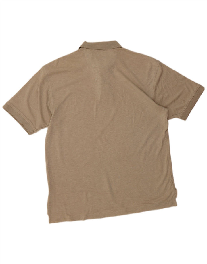 IZOD Herren-Poloshirt, mittelbeige Baumwolle
