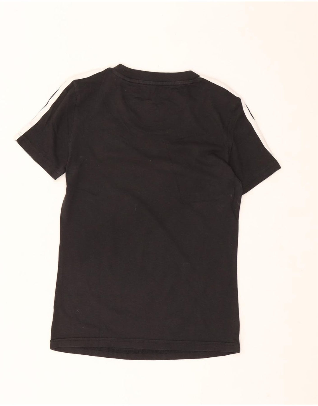 Adidas Damen T-Shirt Top UK 4/6 XS Schwarz