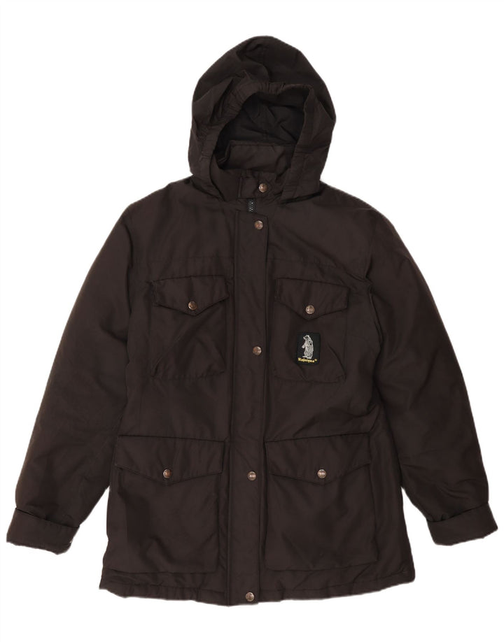 Refrigue Damen-Parka mit Kapuze, UK 12, Mittelgrau, Polyester