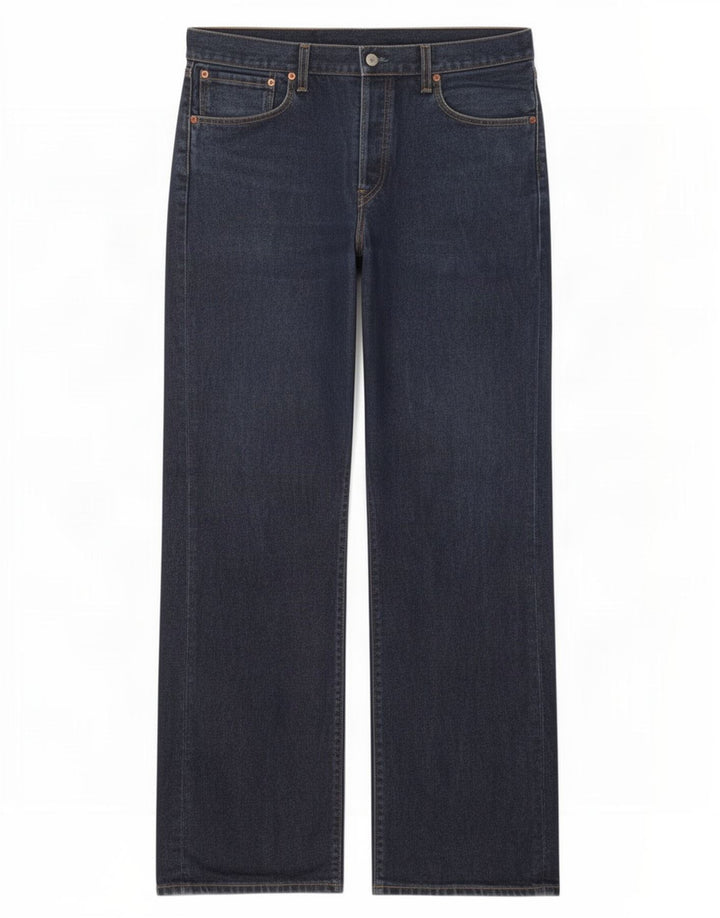 Levi's Herren 527 Bootcut Jeans W36 L34 Blaue Baumwolle