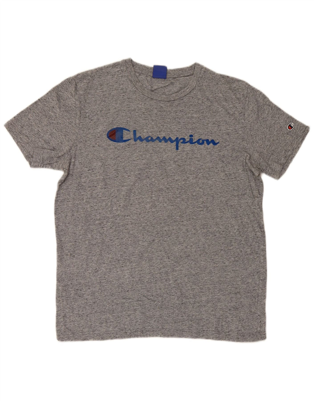 Champion Herren-T-Shirt mit Grafik, groß, grau gefleckt